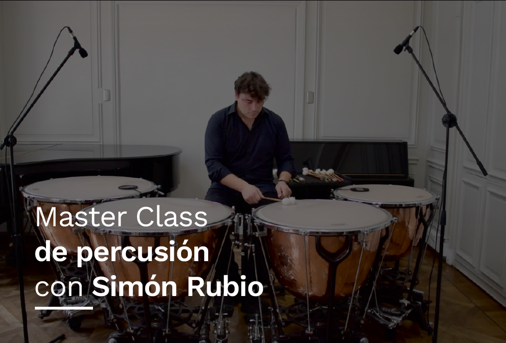 Iquique: ¡Te invitamos a participar en la Master Class de percusión de Simón Rubio!