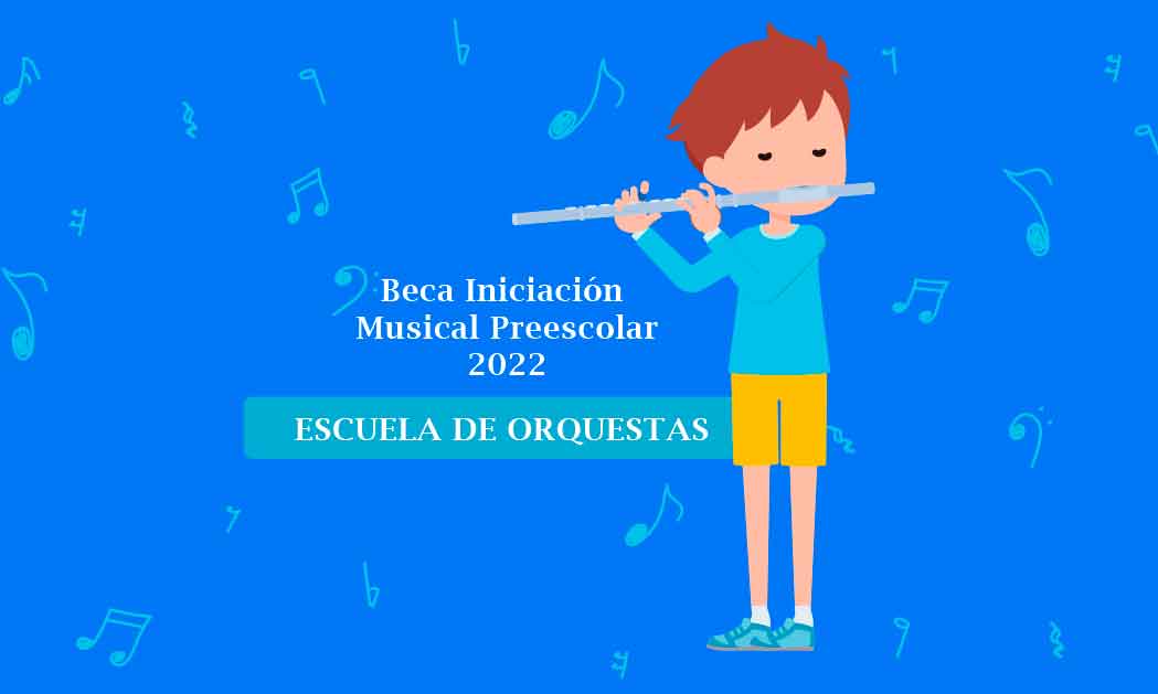 FOJI abre convocatoria para la primera Beca Iniciación Musical Preescolar 2022