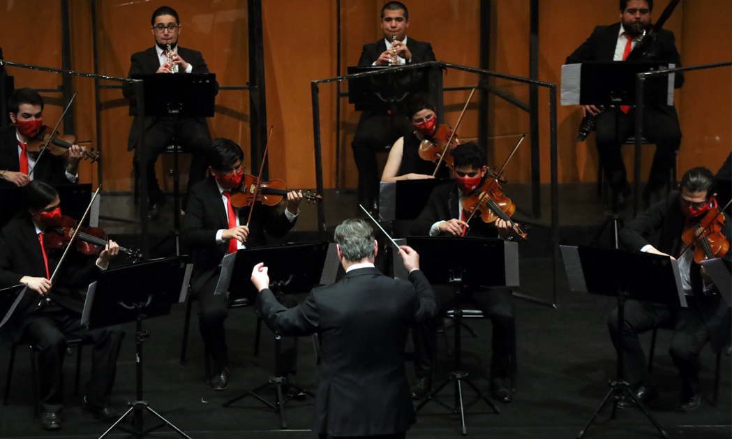 La Orquesta Sinfónica Nacional Juvenil volvió a los conciertos presenciales con una impecable presentación 