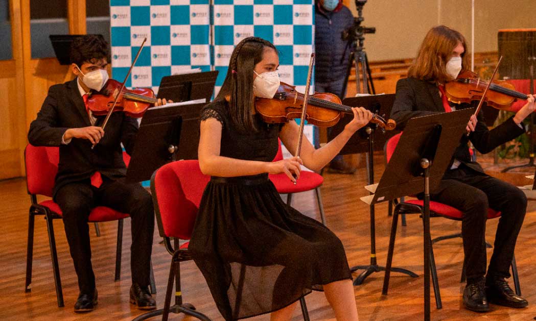 Sólida presentación de la Orquesta Sinfónica Juvenil Regional de Aysén cautivó a los asistentes en Coyhaique 