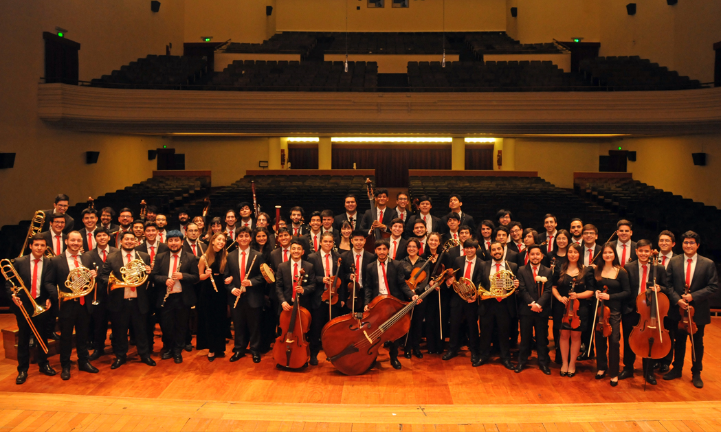Revisa las mejores imágenes del concierto de la Orquesta Sinfónica Nacional Juvenil en el Teatro Aula Magna USM