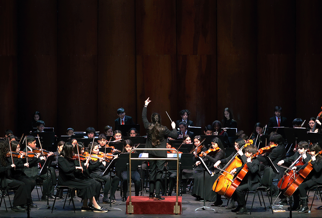 Concierto sinfónico dirigido a toda la familia a cargo de músicos de entre 8 y 14 años en Lo Prado