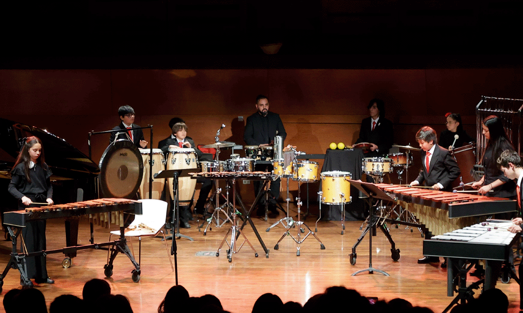 Concierto gratuito: Ensamble de Percusión de FOJI se presenta en Casa de la Cultura Anáhuac