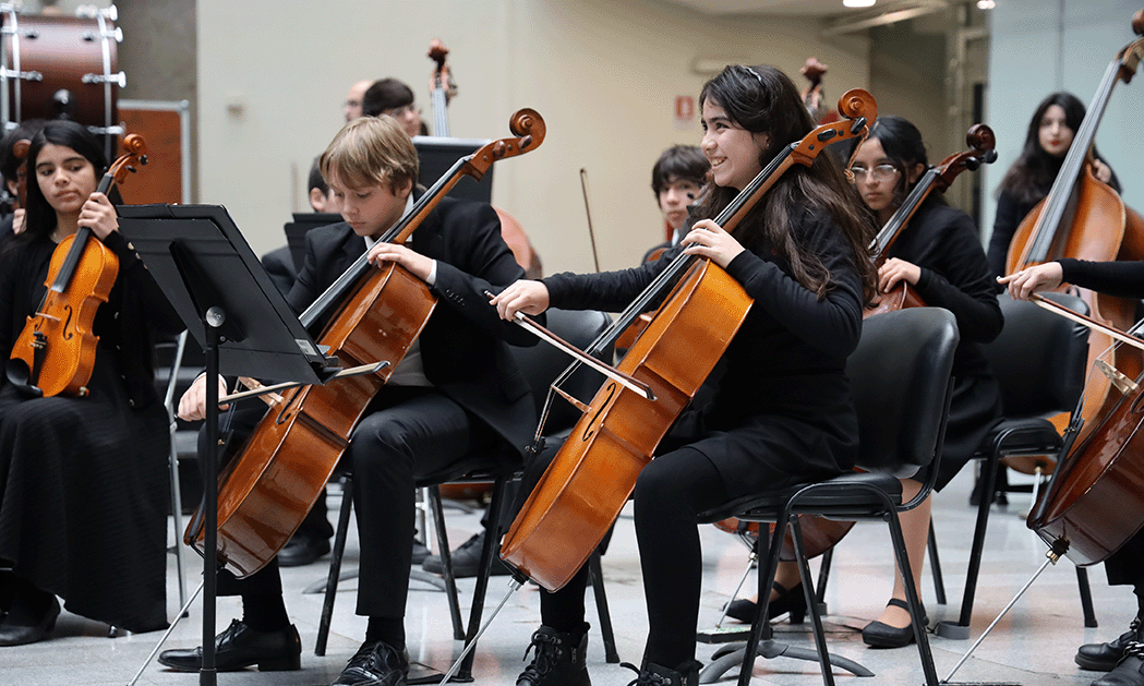 Orquestas integradas por niñas y niños de entre 8 y 14 años darán concierto sinfónico gratuito en La Pintana 