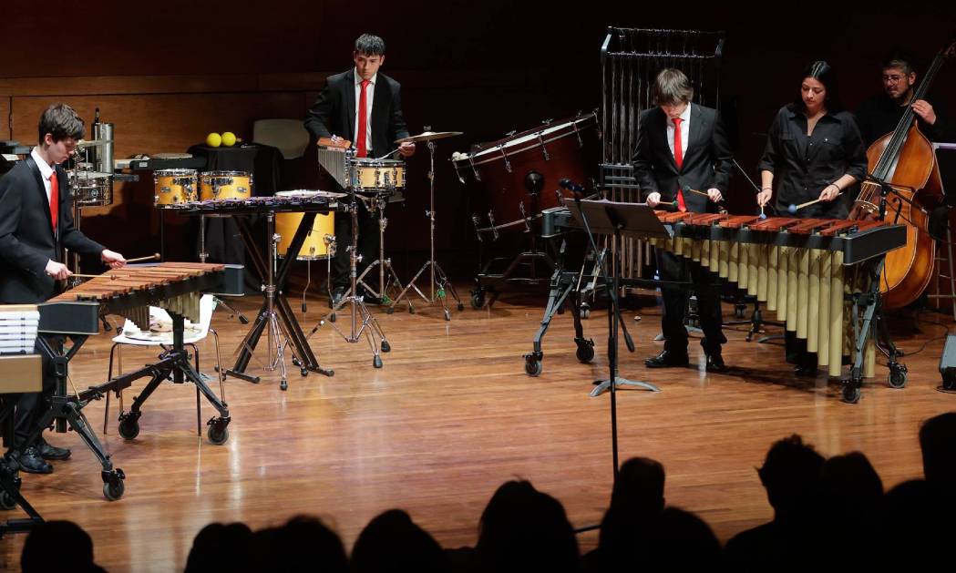 Concierto gratuito: Ensamble de Percusión de FOJI se presenta en el GAM