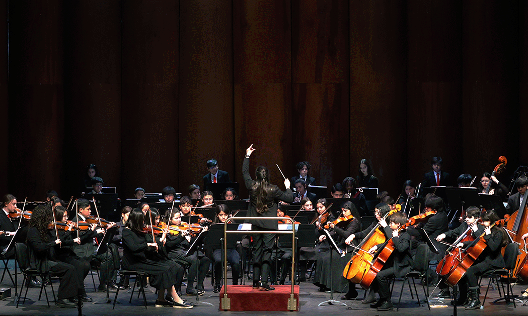 Concierto sinfónico dirigido a toda la familia a cargo de músicos de entre 8 y 14 años en Lo Prado