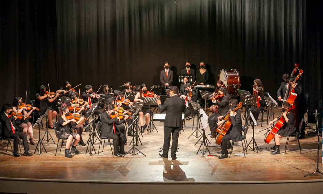 Orquesta Sinfónica Juvenil Regional tuvo su primer concierto para despedir temporada de verano